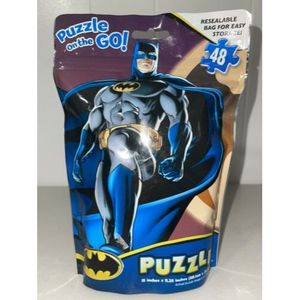 Batman DC Comics 48 Piece Puzzle On The Go! ( 15” X 11.25” ) New Sealed